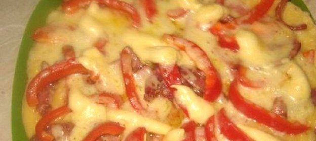 Пицца на скорую руку