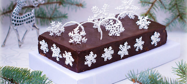 Шоколадно-кокосовый торт