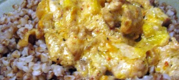 Лапша с капустой