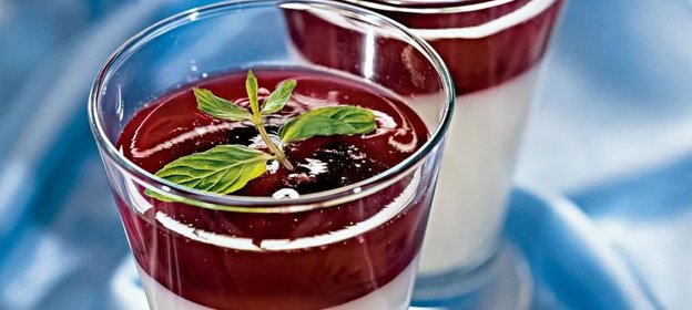 Ягодно-йогуртовое желе