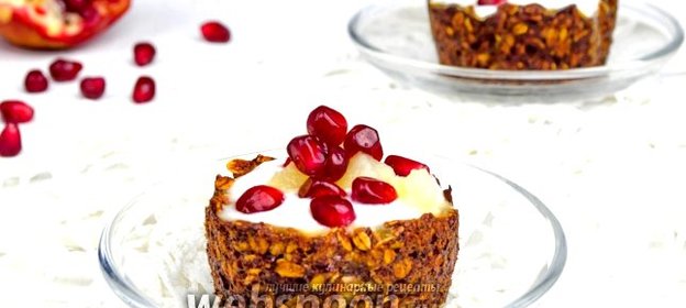 Десерт из овсянки