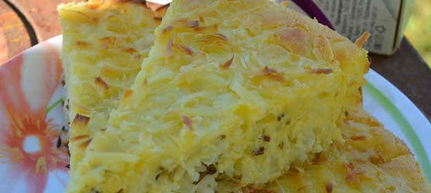 Запеканка из капусты с рисом