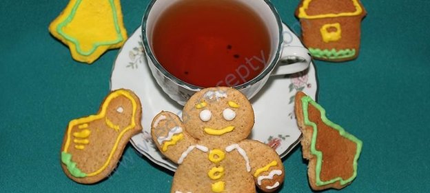 Печенье имбирные человечки