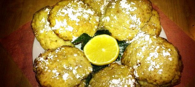 Творожно-лимонное печенье