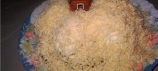 Салат Сугробы