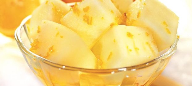 Десерт из дыни