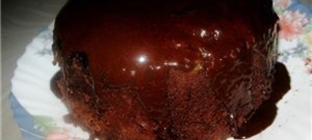 Экспресс-кекс шоколадный c изюмом