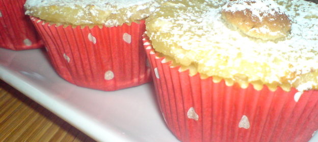 Воскресные кексы с ананасом