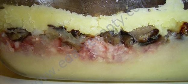 Запеканка с фаршем