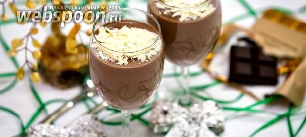 Шоколадная панна-котта