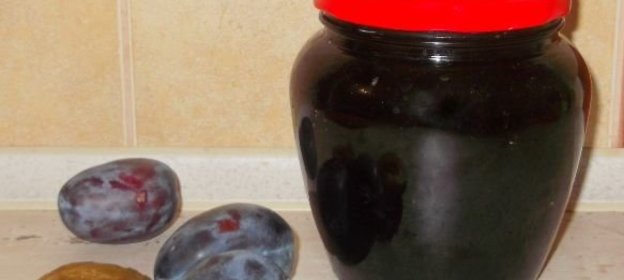 Желе из сливы