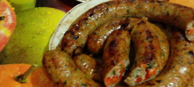 Купаты домашние с овощами «Калейдоскоп»