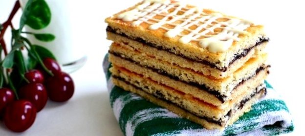 Датское печенье Hindbærsnitte