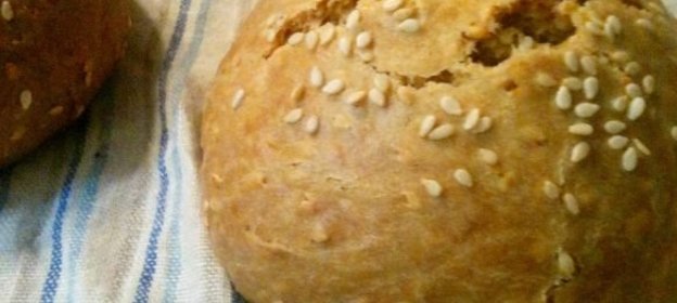 Булочки с кунжутом
