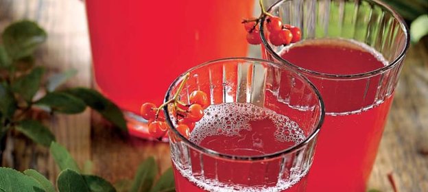 Морс из черноплодной рябины с медом