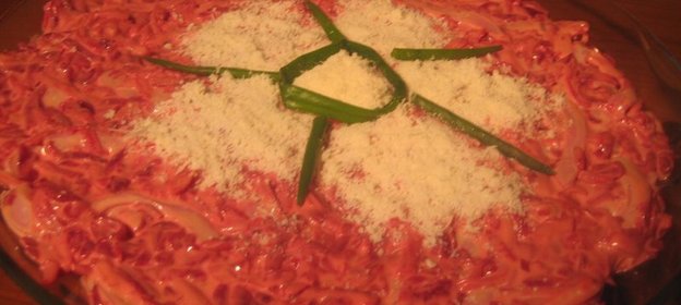 кальмары со свёклой