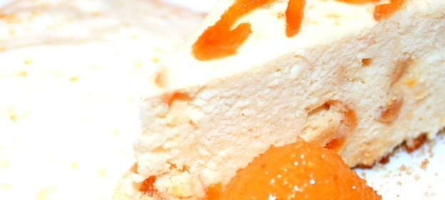 Творожная запеканка с курагой