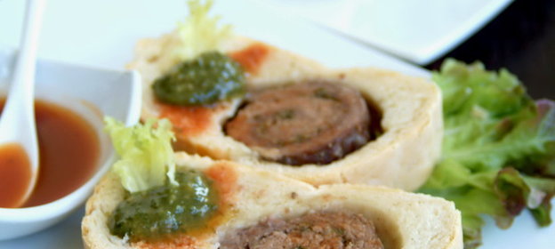 Тосканский хлеб с телятиной