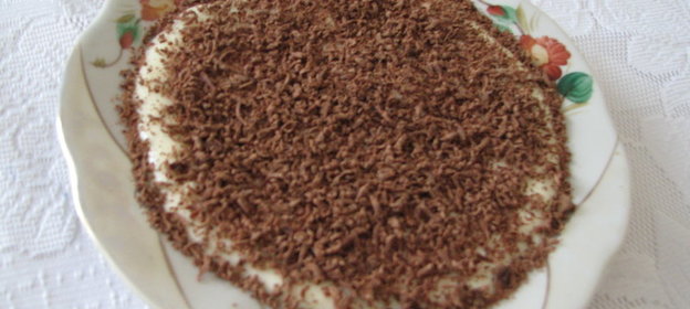 Сметанное желе с черносливом