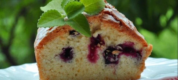 Кекс Ягодный микс