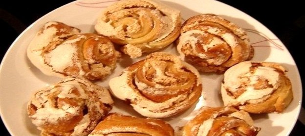 Печенье из творога Розочки