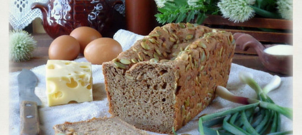 Хлеб для любимых бутербродов на завтрак