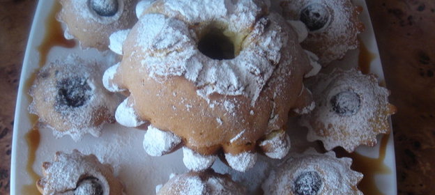 Кексы припудренныедля моих любимых мужчин