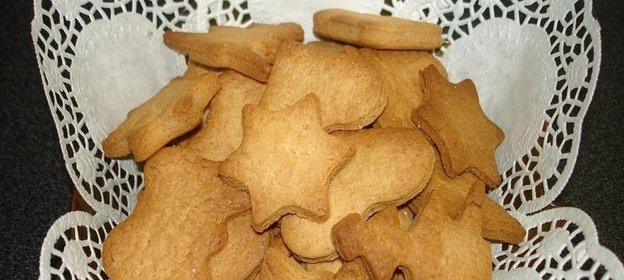 Песочное медовое печенье