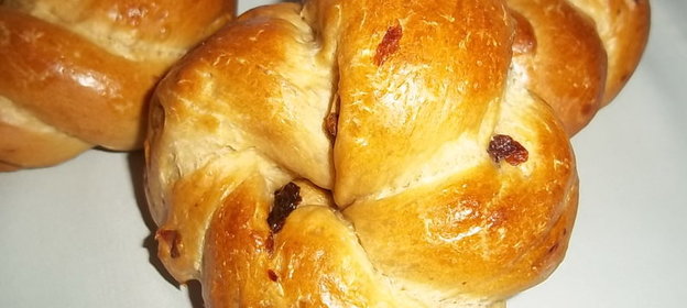 Кофейные булочки с изюмом