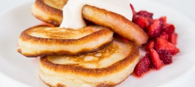 Оладьи на кислом молоке