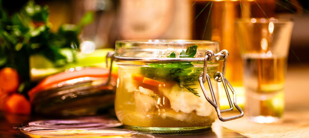 Сметанное желе