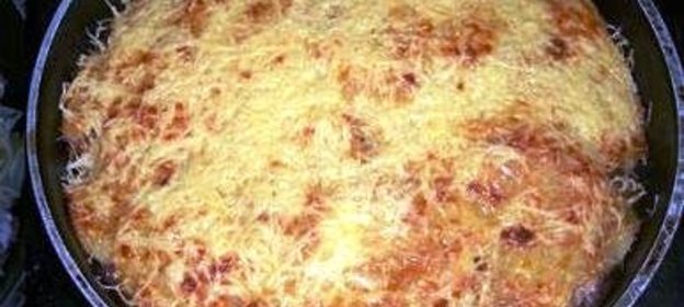 Запеканка с фаршом с овощами
