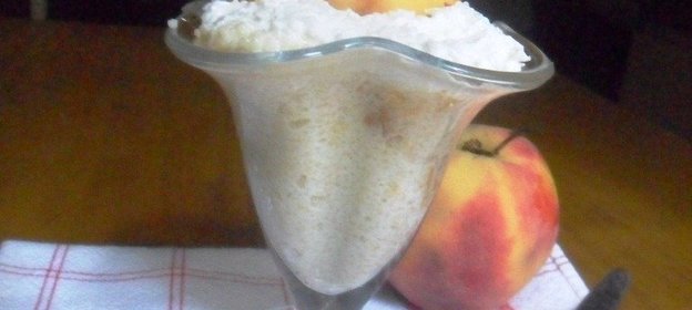 Кускуус с персиками - арабский десерт