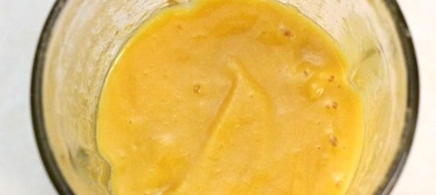 Пюре из персиков