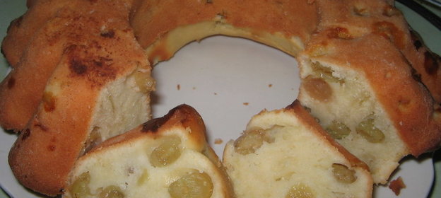 Кекс сметанный очень вкусный