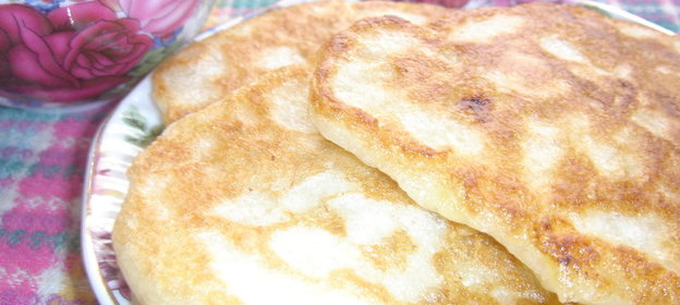 Оладья (постные) с банановым ароматом