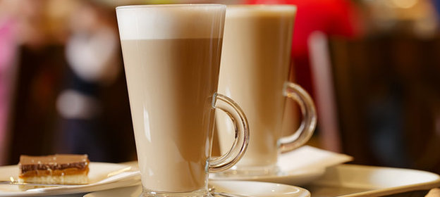 Латте с белым шоколадом