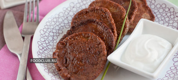 Печеночные оладьи