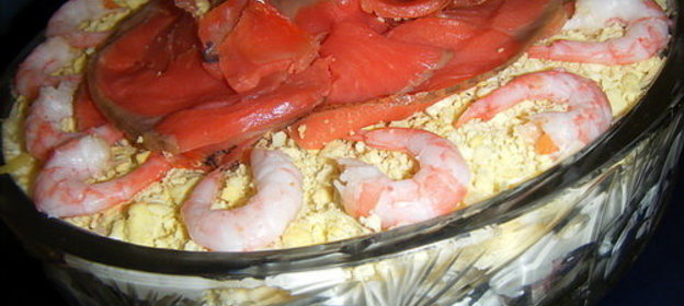 Праздничный Рыбный Салат