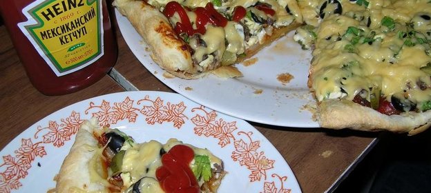 пицца Ван-Гог