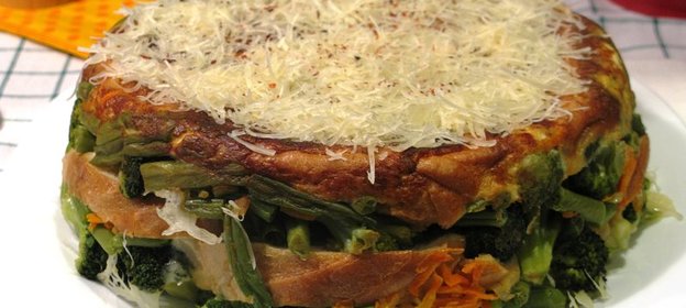 Овощная лазанья с хлебом. Тест-драйв