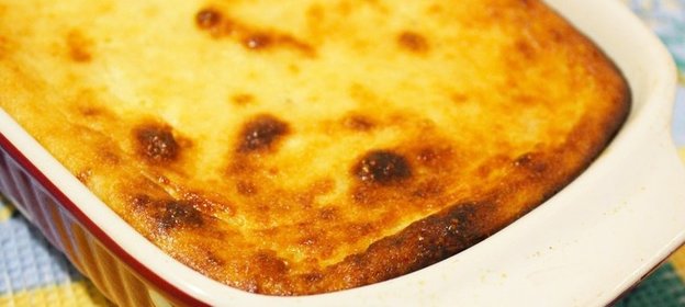 Сырная запеканка