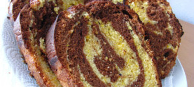 Кекс с апельсиновой цедрой