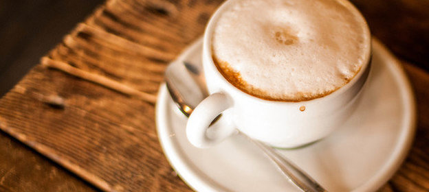 Латте с халвой