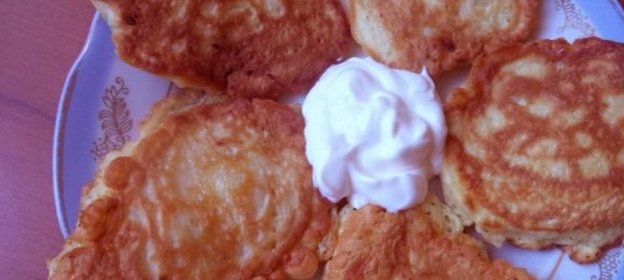 Оладьи из кабачков