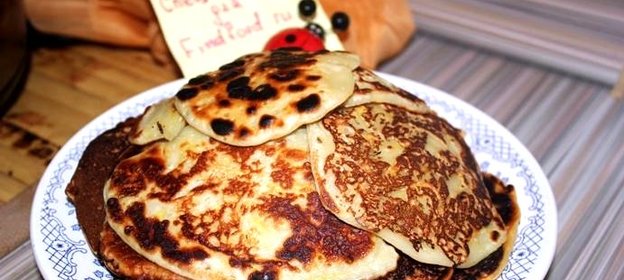 Тыквенные оладьи с корицей