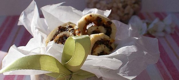 печенье с сухофруктами и орешками