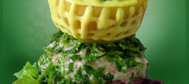 Старые добрые тефтели (рыбеховые) в новом свете для Светиньки, обожающей морскую живность!