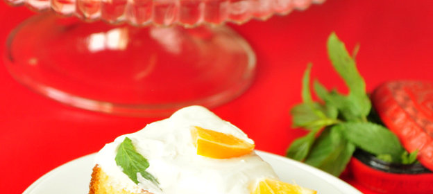 Hot Milk Sponge Cake With Cream Cheese Filling