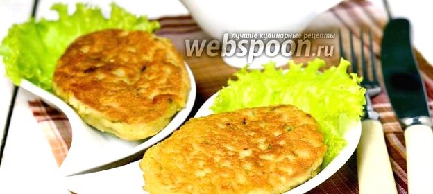 Оладьи из трески